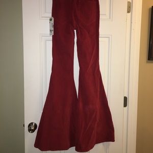 Show Me Your MUMU corduroy bell bottom pants